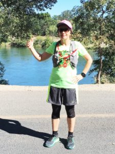 Running on the 23-mile long American River Parkway, one of the largest trails in the country